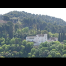 Der Palacio de Generalife, der Sommerpalast und Landsitz der Nasriden-Sultane von Granada